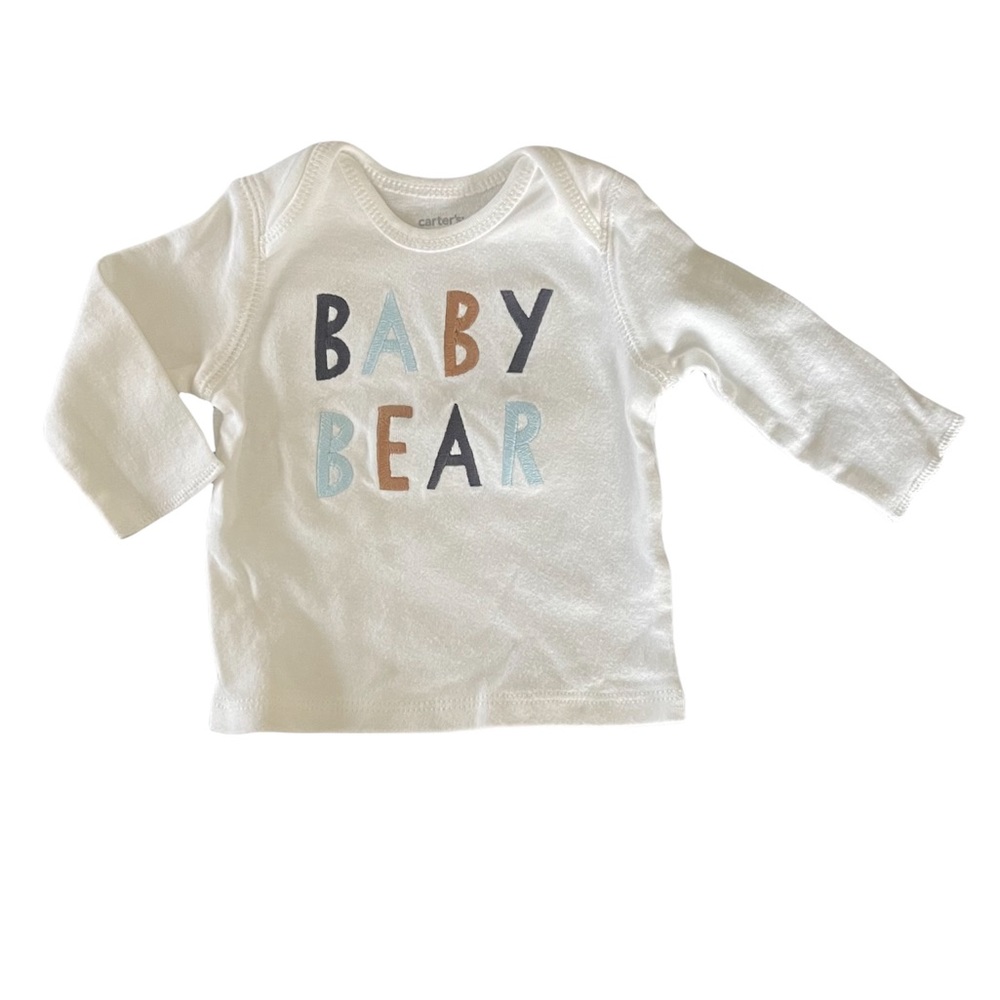 3/$25 Carter’s Baby Bear Long Sleeve Shirt Top